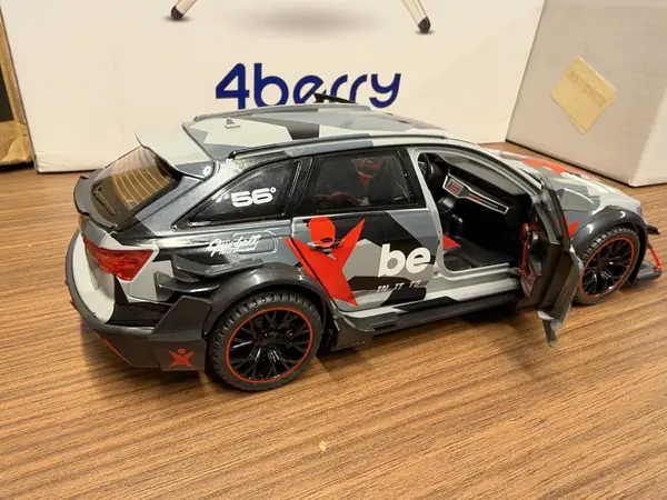 Audi RS6 Avant Gumball 3000 / Betsafe Diecast Model Araba 1/18 (1:18) (Kutusuz), galeri fotoğrafı 3