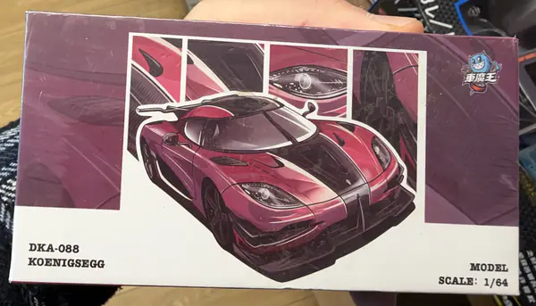 DKA-088 Koenigsegg GT Show Diecast Model Araba 1/64 (1:64), galeri fotoğrafı 2