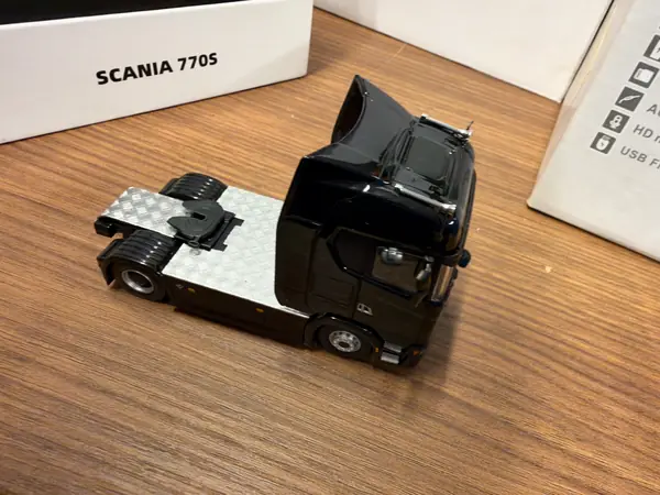 MASDI Scania 770S Diecast Model Araba 1/64 (1:64) – Siyah (SCN1102), galeri fotoğrafı 2