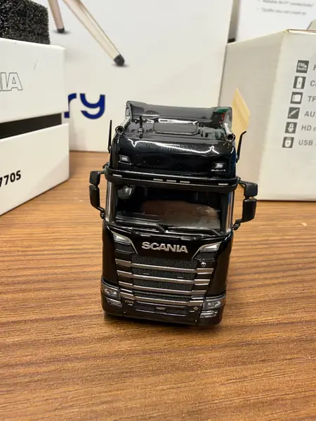 MASDI Scania 770S Diecast Model Araba 1/64 (1:64) – Siyah (SCN1102), galeri fotoğrafı 3