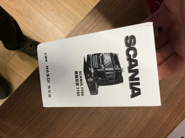 MASDI Scania 770S Diecast Model Araba 1/64 (1:64) – Siyah (SCN1102), galeri fotoğrafı 6